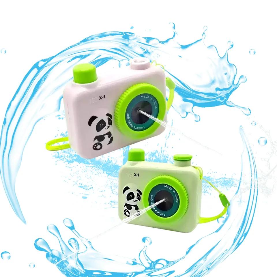 Simulation Fun Camera Water Gun Mini Water Spray Toy for Summer Outdoor Fun Creative Prank Gift for Kids Swimming Pool Party