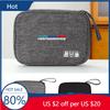 2025 Hot Car Styling Digital Storage Bag Portable USB Data Cable Plug Case For BMW Motorsport X1 X3 X5 E39 E46 E90 F20 E60 F30 E