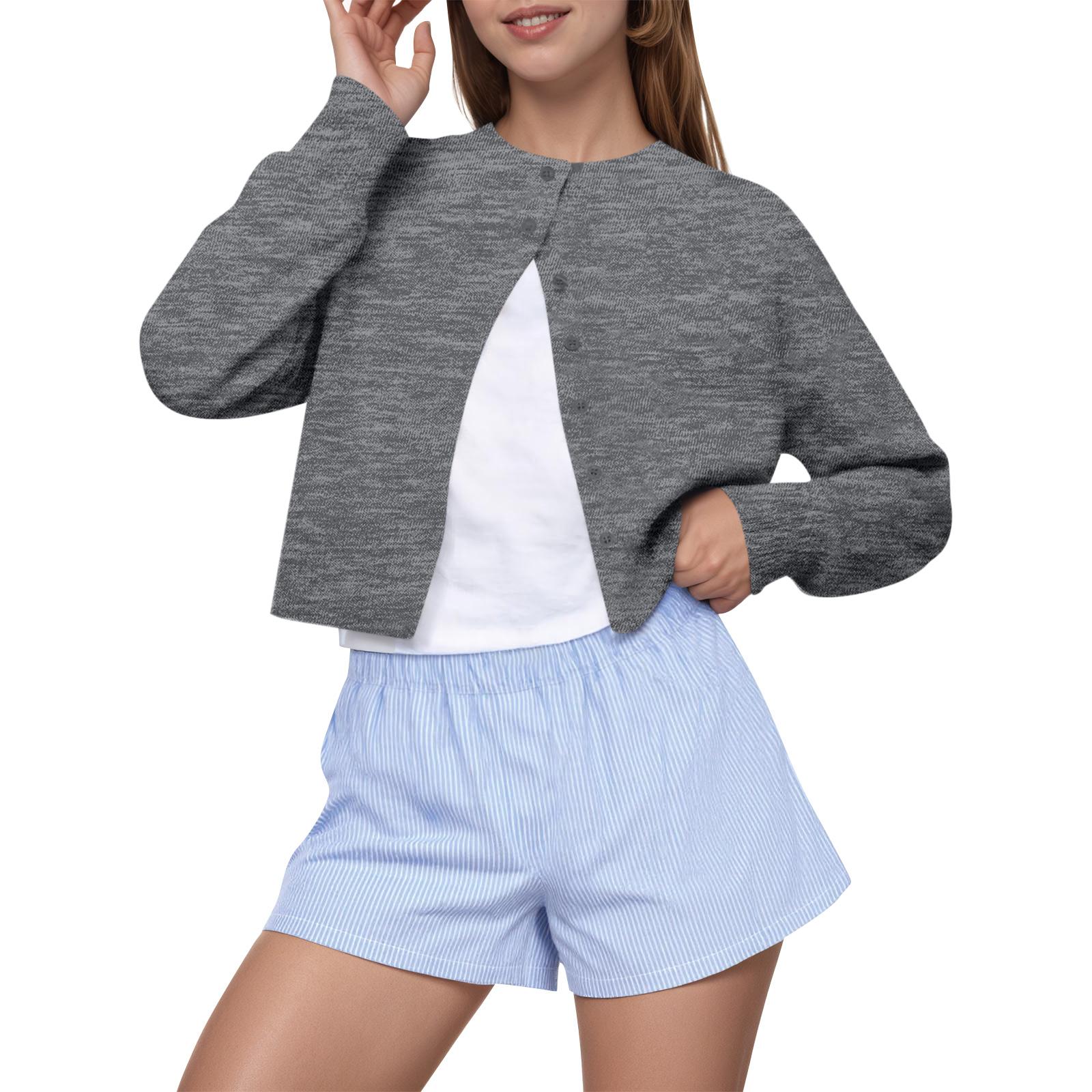 

Женская мода с длинным рукавом, рождественский принт «Снеговик-снежинка», куртка, кардиган L