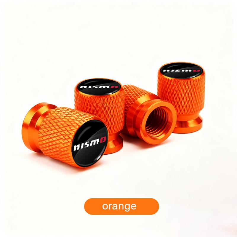 

Car Wheel Tire Valve Caps Tyre Stem Covers Airdust Waterproof for Nismo Nissan Juke Tiida Teana GTR 350Z 370Z 240SX Fairlady