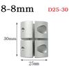 Ultra Aluminum Alloy Coupler for Stepper Motors D20x25 Size