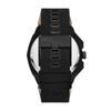 Diesel Men's Watch, 3-Hand Movement, 51mm Multi Nylon Case with Silicone Strap, DZ1989, black, 51mm