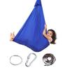 150x280cm Full Set Kids Home Hanging Swing Seat Yoga Fitness Hammock Nylon Elastic Therapy Cuddle Wrap Aerial Yoga