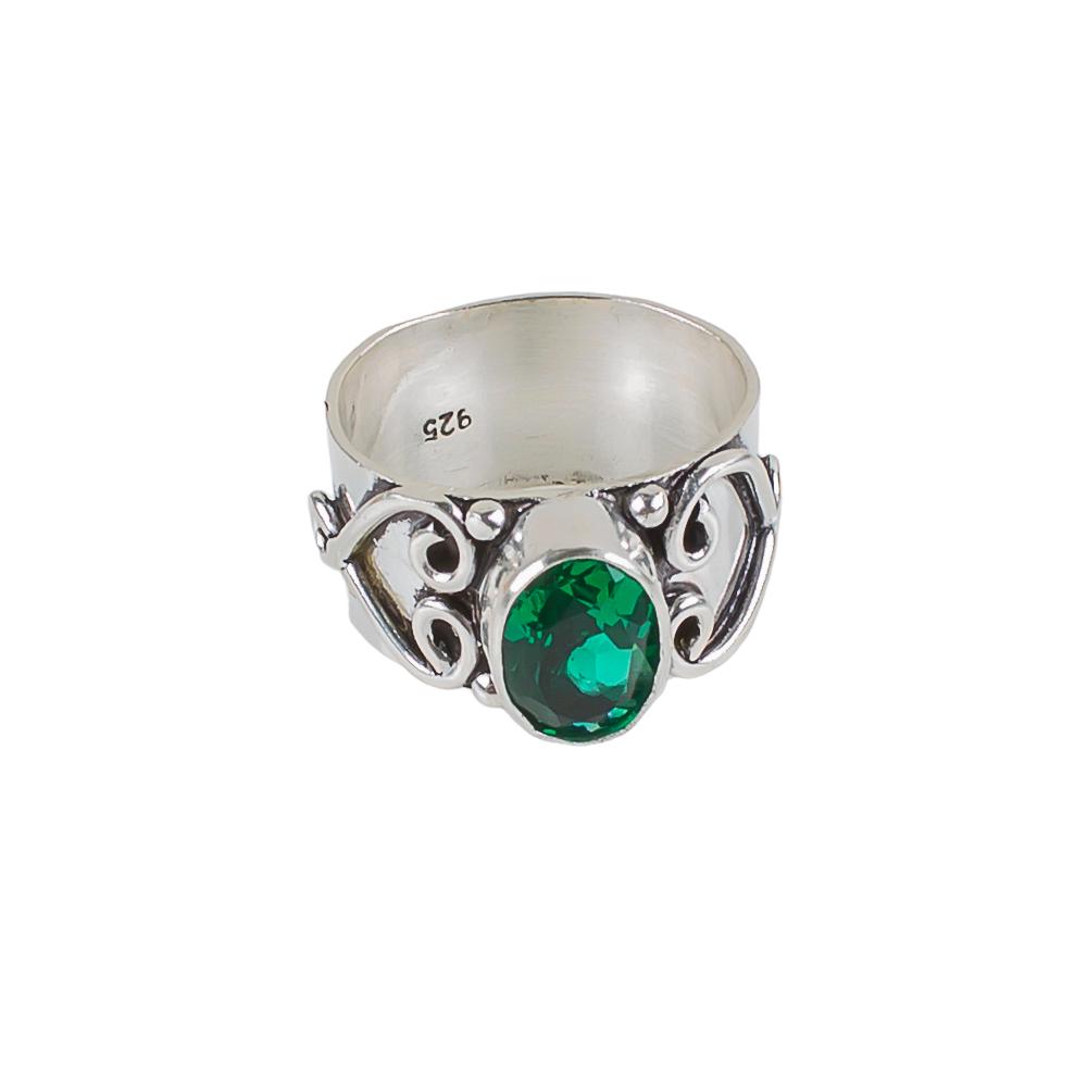Chrome Diopside Gemstone 925 Sterling Silver Jewelry Handmade Partywear Ring RR-16-1