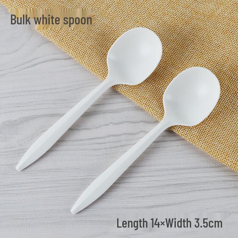 CHULV Biodegradable Disposable Spoons