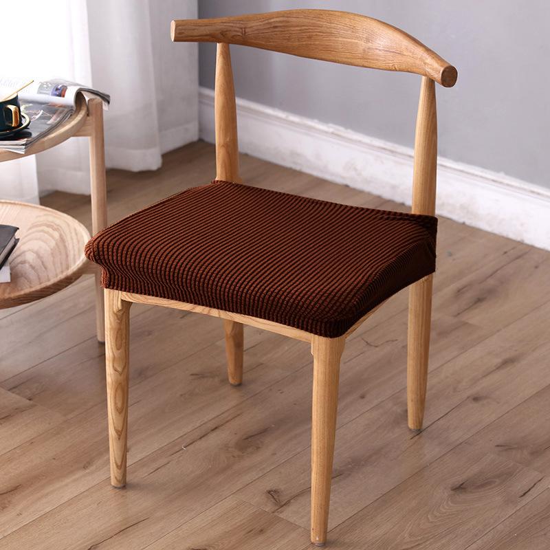 Dining Table and Chair Cover Universal Elastic Modern Simple Household Seat Cover Without Backrest Office Cushion Cover