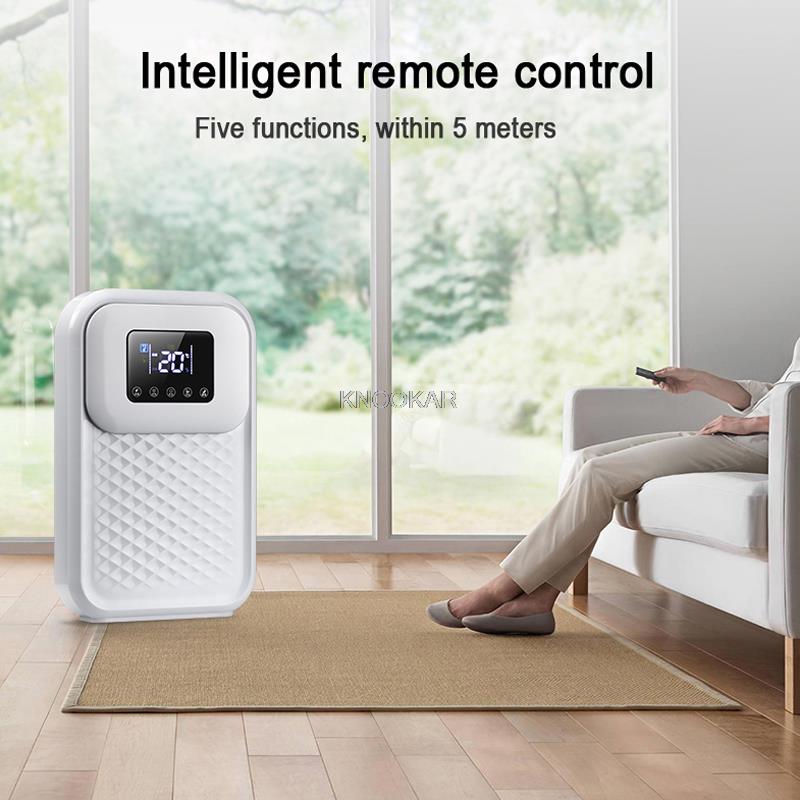 Intelligent Dehumidifier Dryer Air Purification Household Moisture Absorber Bedroom Basement LED Smart Touch Remote Control