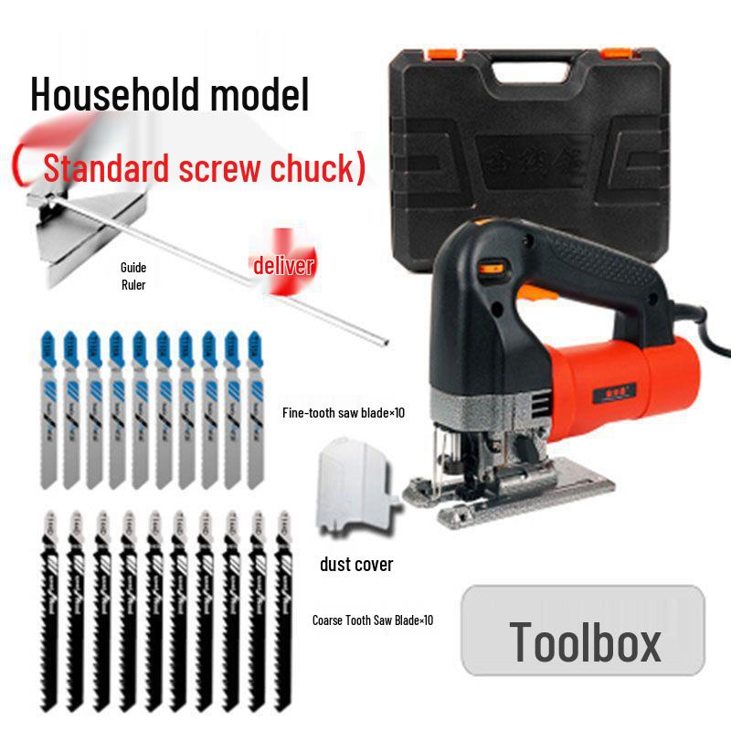 Industrial-Grade Multifunctional Reciprocating Scroll Saw - Electric Woodworking Jigsaw