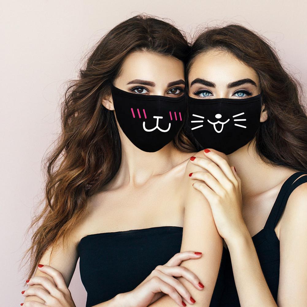 Хлопковая пыленепроницаемая маска для лица с принтом купить недорого ...