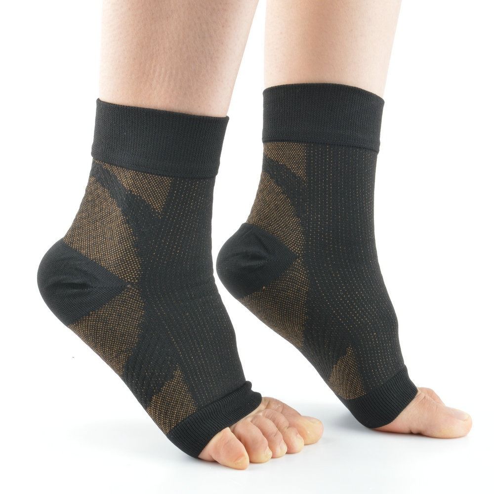 Foot Protection Soothe Relief Compression Socks Nylon Compression Ankle Socks  Sports