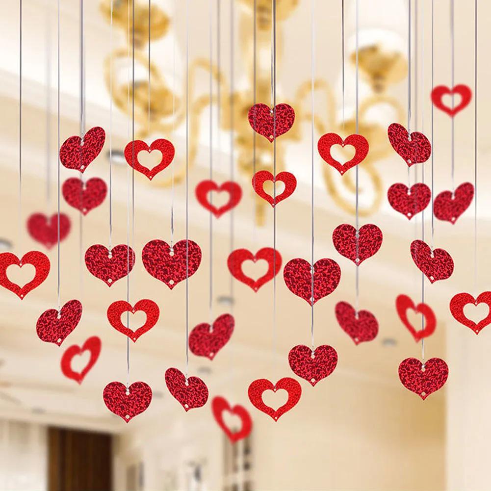 Double-Layer Thickened Red Wedding Balloons for Engagement and Room Decoration