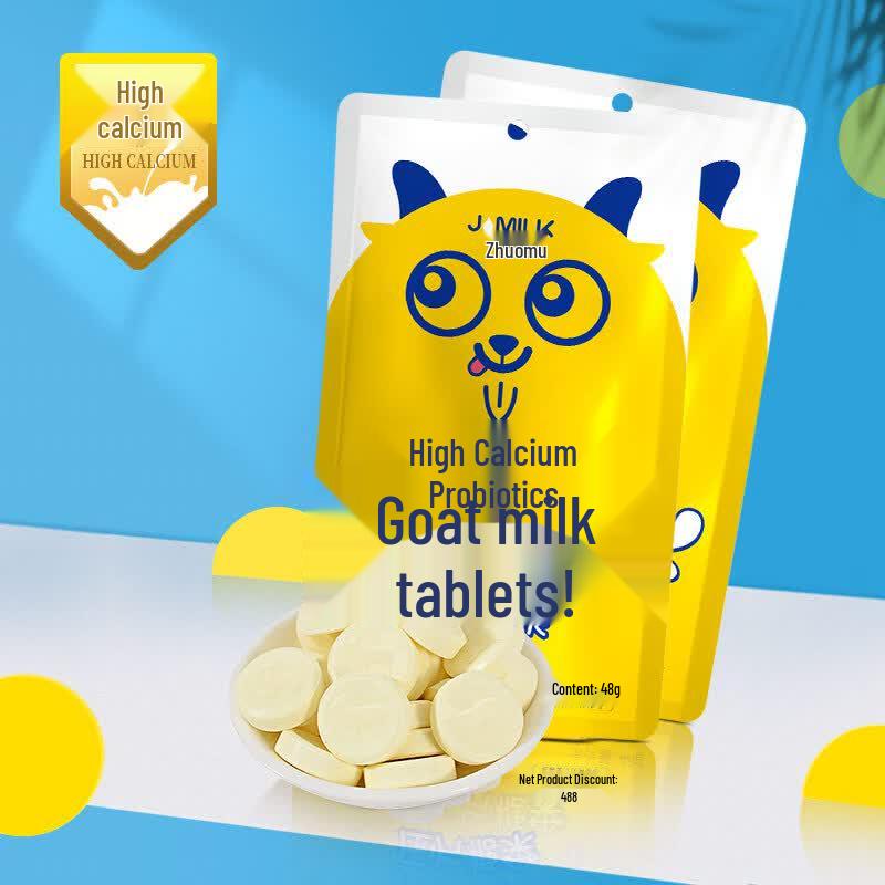 JOMILK Kids  Original High-Calcium Probiotic Lamb Milk Tablets - 3 Pack