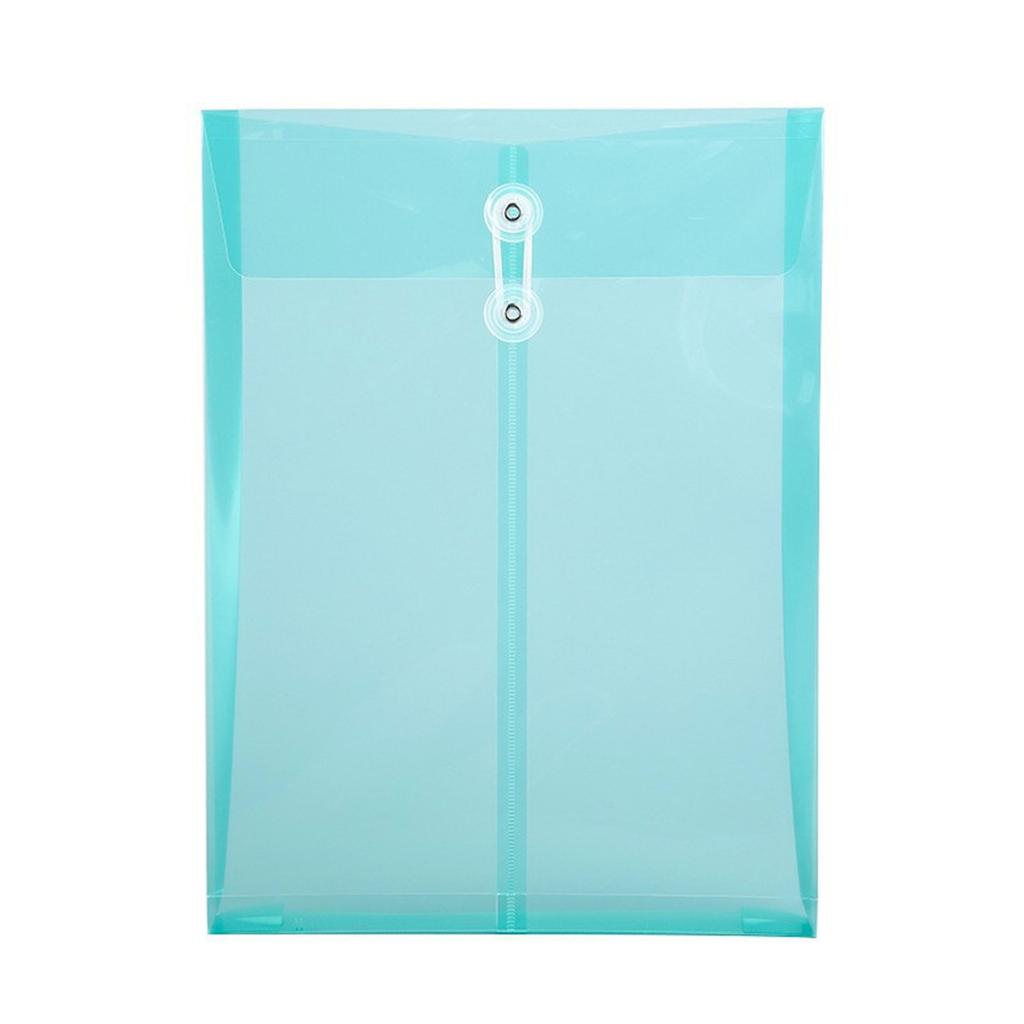 10Pcs Legal Size Envelopes with String Closure Expandable File Pouches Top Load File Folder Document Organizers Bag