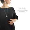 [NAOTJEWELRY] [Naot Jewelry] Women's Necklace Mesh Plate Necklace Silver