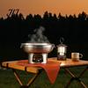 Traditional Style Hot Pot for Parties Stainless Steel Induction Gas And Electric Stoves, Detachable Easy Cleaning Round Pot, Multipurpose Cooking