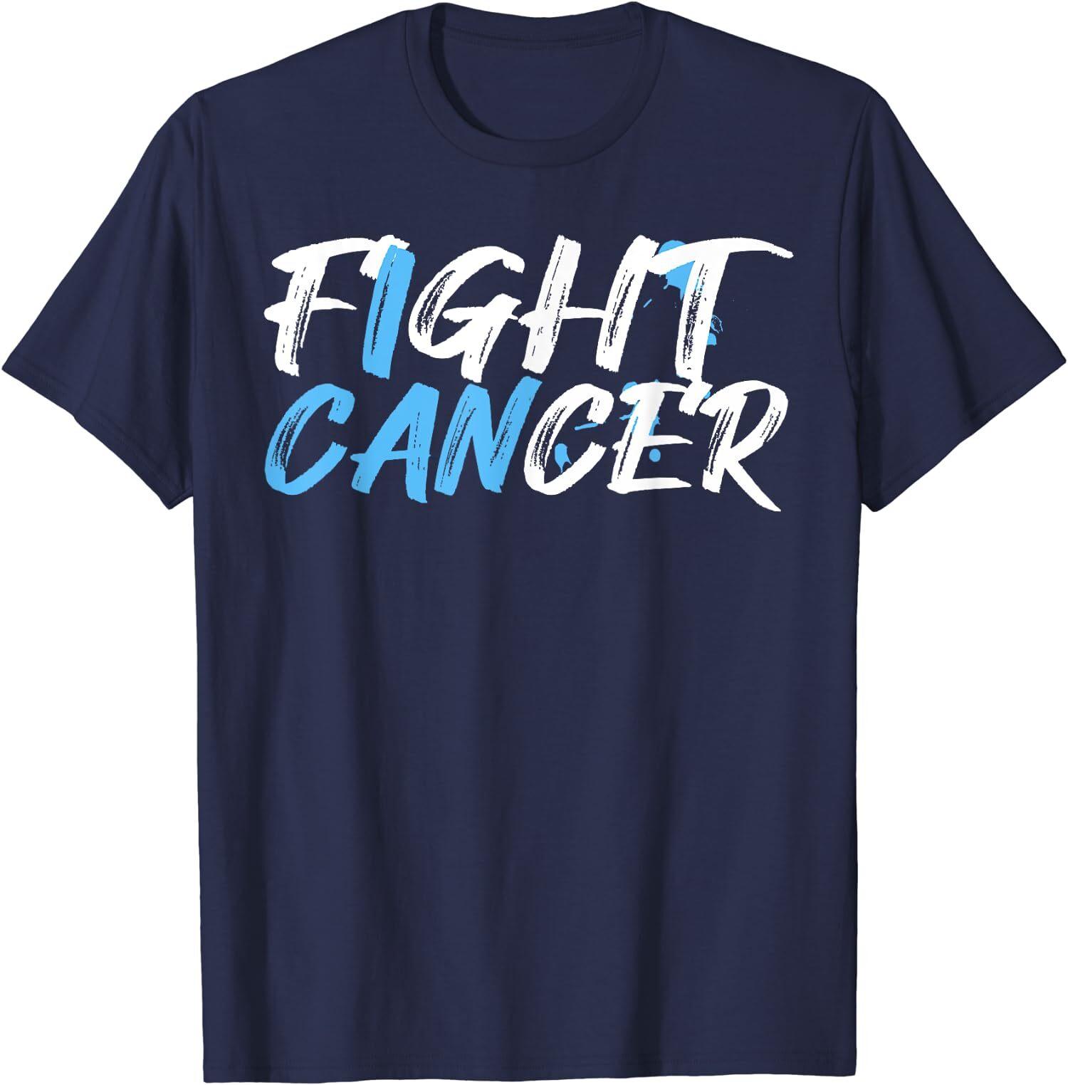 Show Prostate Cancer Awareness And Fight Cancer Unisex T-Shirt S разноцветный