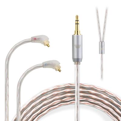 Okcsc JBX Recable Kábel pre slúchadlá série XBA 4-žilový OFC Dedikovaný konektor pre Sony Kompatibilný s (Sony) XBA-Z5/N3/N1/A3/A2/H3/H2/300 atď.. 3,5 mm