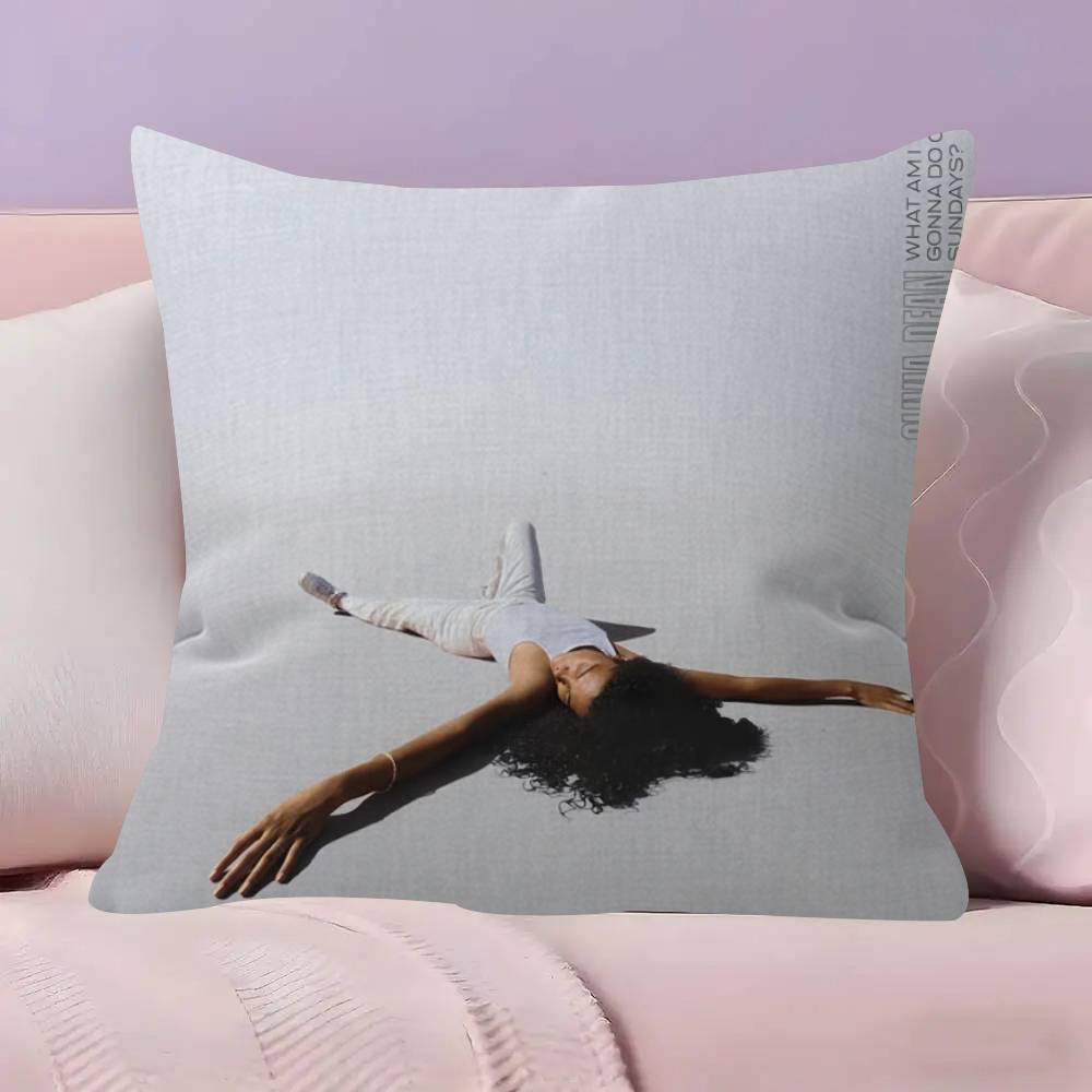 Singer Olivia album Dean  Pillow Gift Home Office Decoration Bedroom Sofa Car Cushion Cover case 45x45