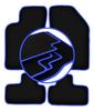 Dywaniki samochodowe CARLUX-BLUE dla: Fiat Coupe I coupe (1994-2000)