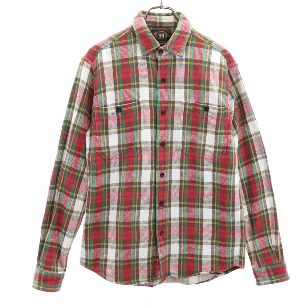 

RRL Made by Impact 21 Check Pattern Long sleeve shirt M RALPH LAUREN Men s Used