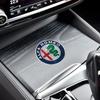 For Alfa Romeo Car Interior Sticker Central Control Decals Emblem Badge For Alfa Romeo Giulia Stelvio Giulietta 159 147 156 166 