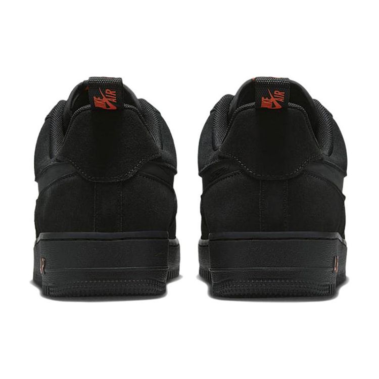 Nike Air Force 1 07 LV8 Reflective Swoosh - Black Crimson Men Sneakers Light-Crimson DZ4514-001