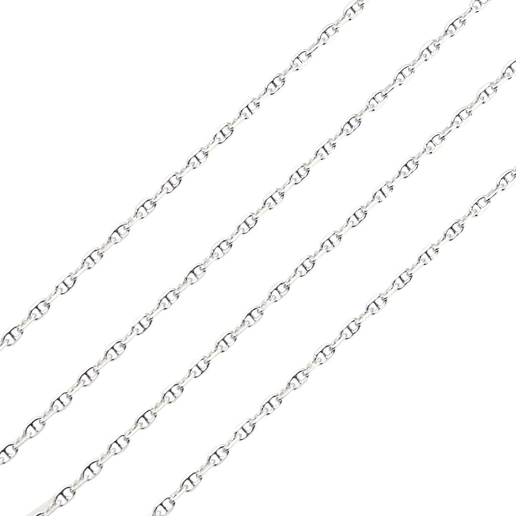 [Sears] Anchor Chain Necklace, Silver 925, 1.5mm Width, 40cm