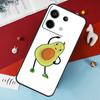 Avocado Yoga Lustiges Muster Hülle Für Xiaomi Redmi Note 14 Pro 13 12 11 10 15 Pro Plus Redmi 15 14C 10C 12C 13C 15C Abdeckung