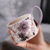 Mug Office Cup Household Ceramic Coffee Cup Creative Drinking Water Cup High Looking Tea Cup Women's Creative Gift