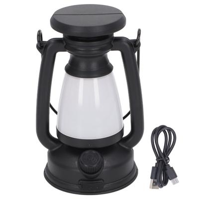 LED-Vintage-Laterne, stufenlos dimmbar, tragbar, multifunktional, dekoratives Licht für drinnen und draußen