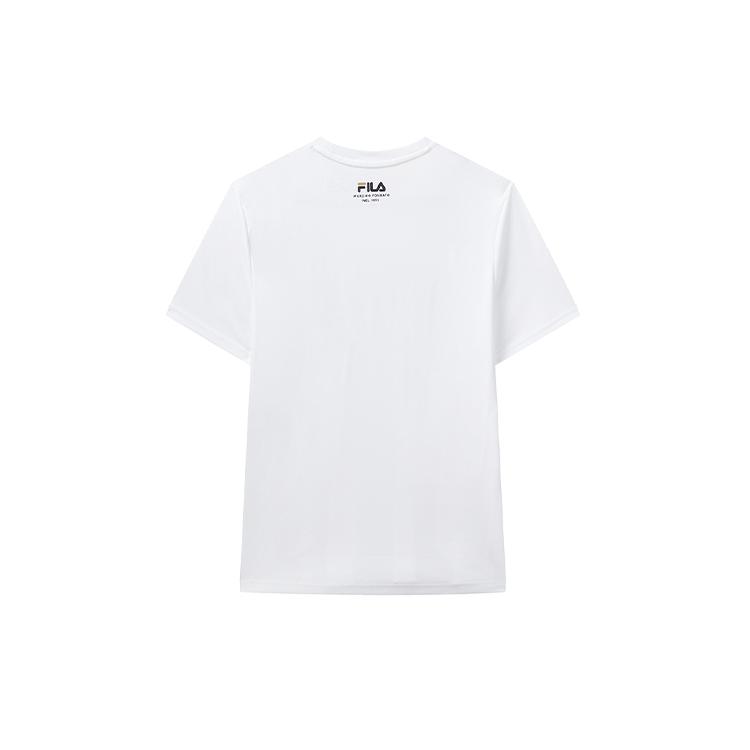 New FILA T Shirts Men's White F11M118151F-WT