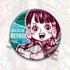 One Piece Anime Badge Pins Luffy Ace Law Childhood Cartoon Brooch Keychain Shiny Film Button Accessories Merchandise Collection