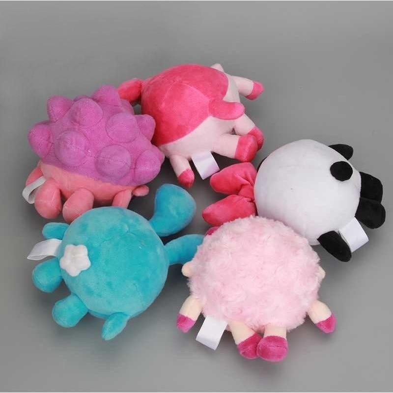 Happy Ball Richie Baby Adorable Plush Toy 5pcs Set, Soft Stuffed Animal for Infants & Kids, Cuddly Security Toy