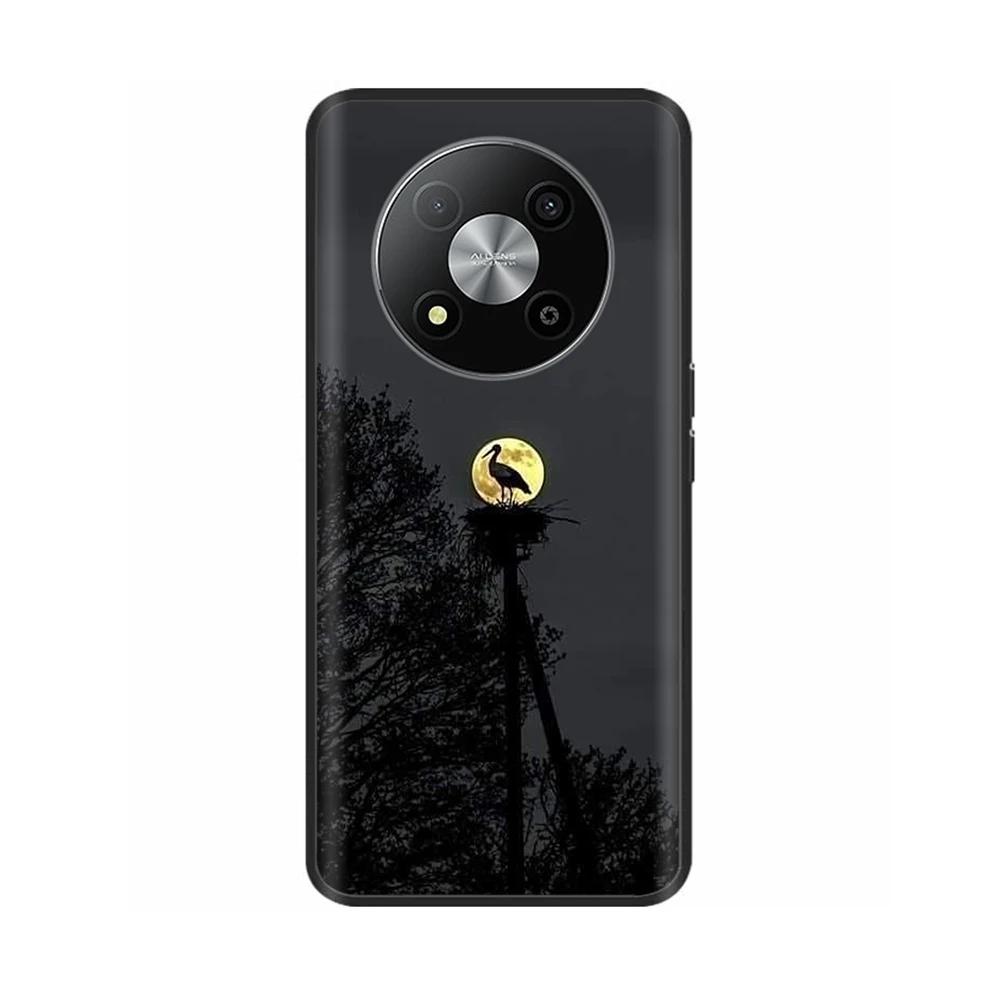 For ZTE Blade A73 5G Case  Cute Design Soft Liquid Silicone Back Cover For ZTE Blade A73 5G A 73 Protection Phone Housing Fundas
