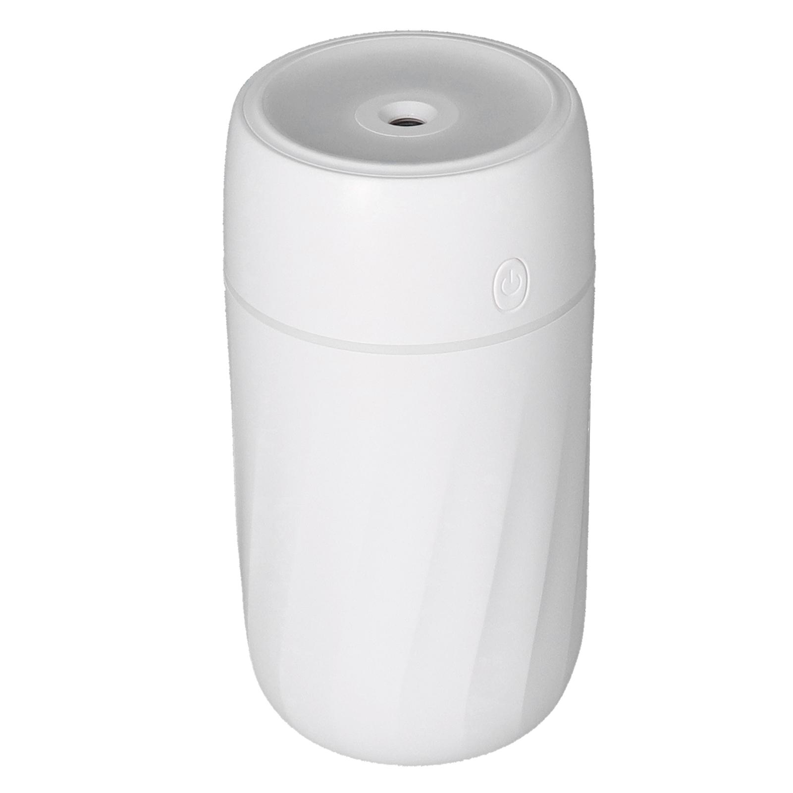 300ml Mini Humidifier Portable Colorful Lights USB Humidifier for Home Bedroom Office CarWhite