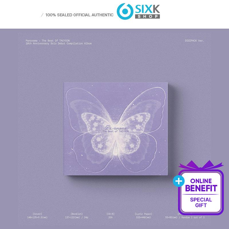 [Pre-order] TAEYEON (GIRLS' GENERATION) Panorama : The Best of TAEYEON(Digipack Ver)(Online Benefit)