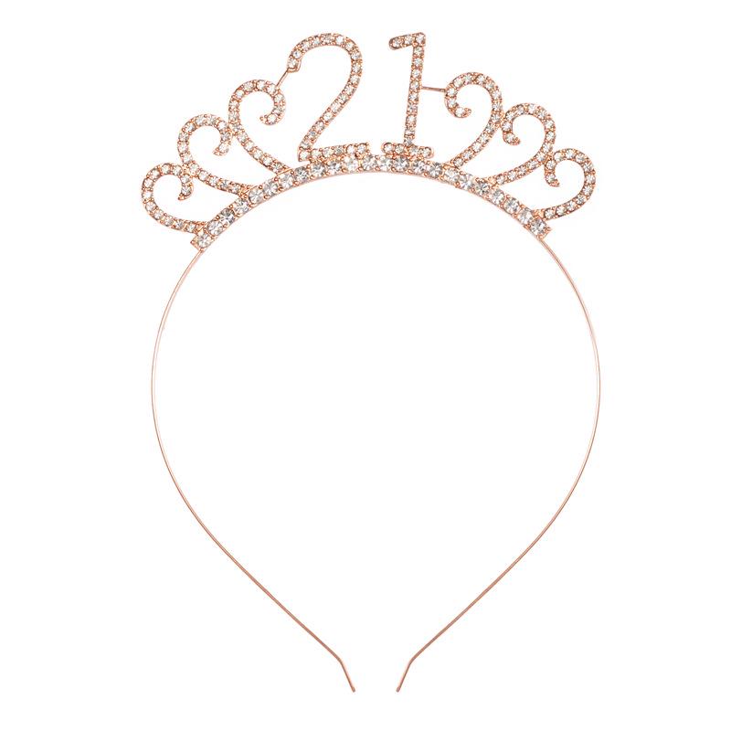 New Birthday Crown Headband - European & American Style for 1st Birthday Party