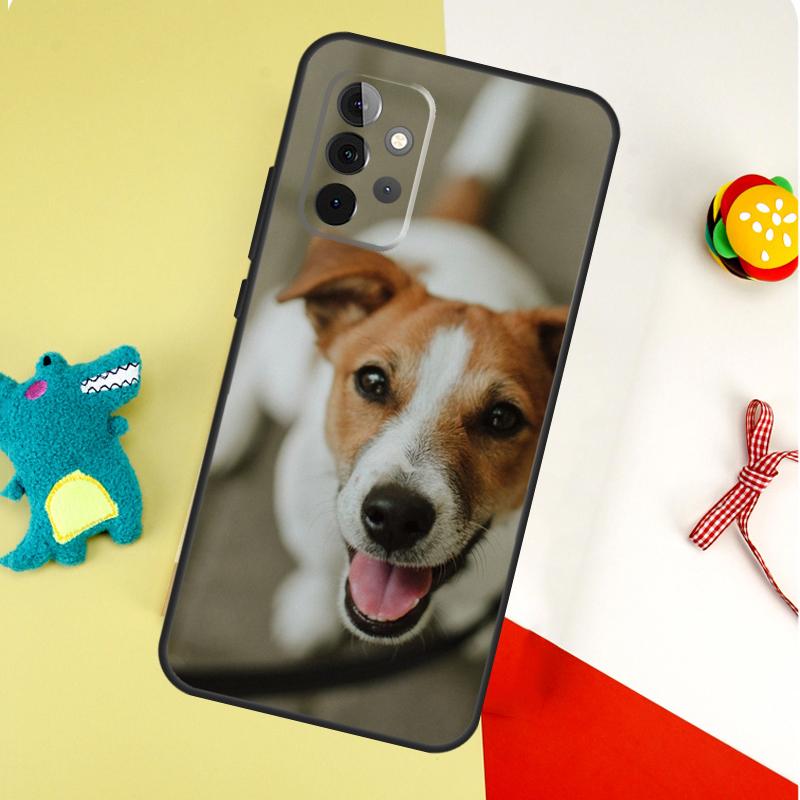 Jack Russell Terrier Dog For Samsung Galaxy A55 A35 A15 A54 A34 A14 A53 A33 A13 A05 A06 A16 A22 A32 A52 Phone Case