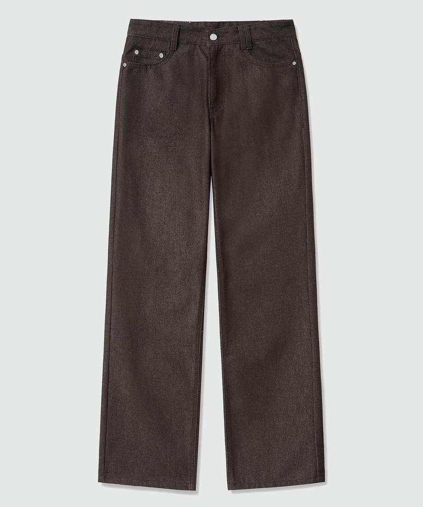 DECET Dawn Semi Wide Jeans Dcpt002Cpbrown