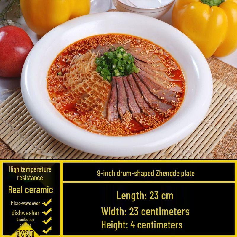 Creative Irregular Ceramic Dinner Plate