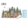 Reusable PVC Stickers Christmas Static Window Clings, Glass Stickers, Xmas Winter Snowflake Decals Festive Shop Display for Home Store Holiday