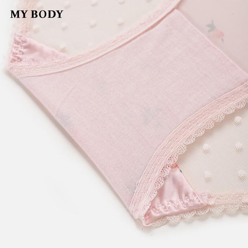 mybody Women's Lace Breathable Briefs