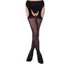 Women's Tights Black Lace Floral Stockings Pantyhose Female Embroidery Leopard Leggings Suspender Garter Belt Transparent Thigh Socks