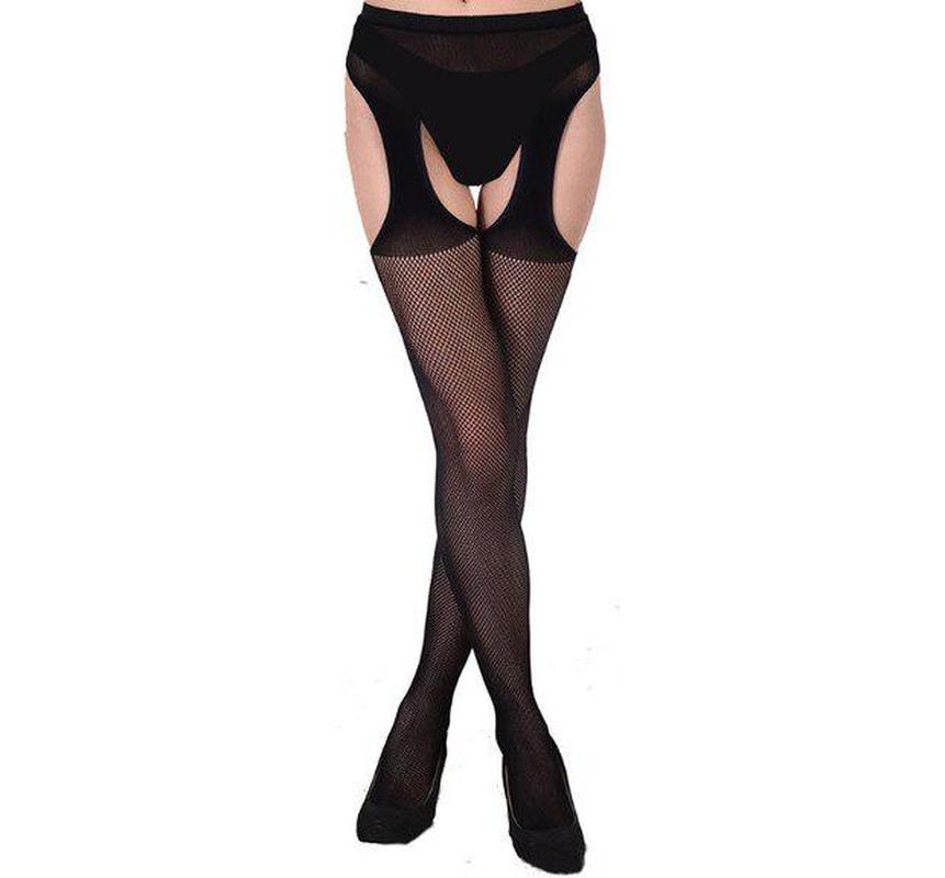 Women's Tights Black Lace Floral Stockings Pantyhose Female Embroidery Leopard Leggings Suspender Garter Belt Transparent Thigh Socks