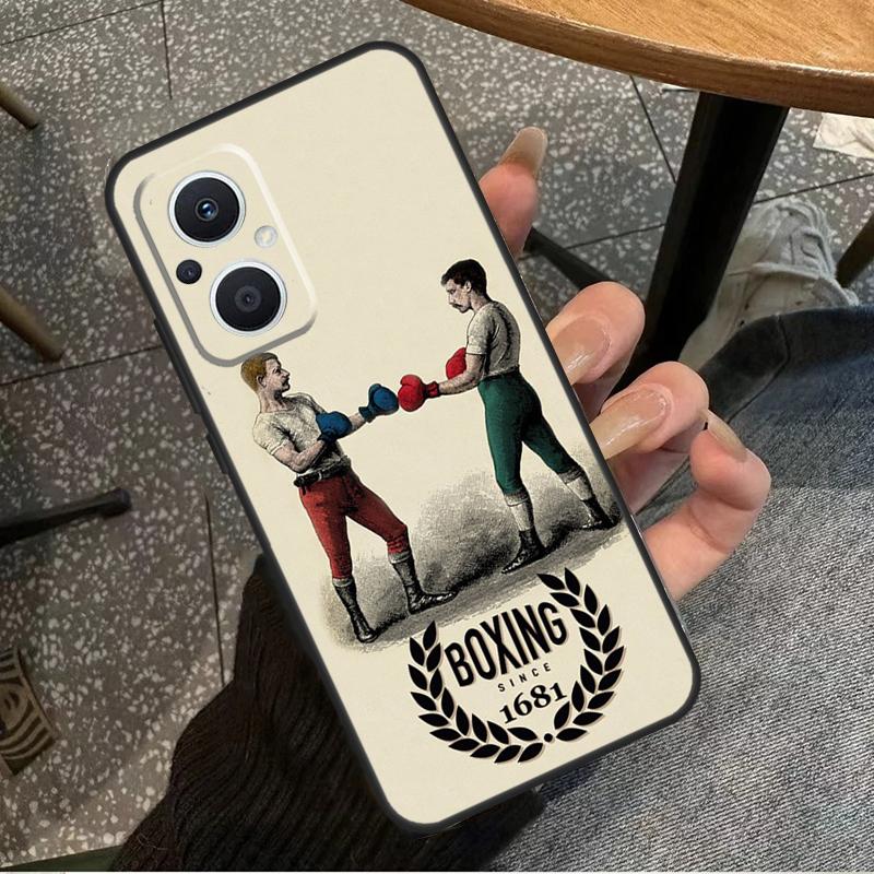 Boxing Art For OPPO Reno 11F 12F 13F 14F 8T 10 11 12 13 14 Pro 8 7 Lite OPPO Find X8 X6 X5 X9 Pro Case