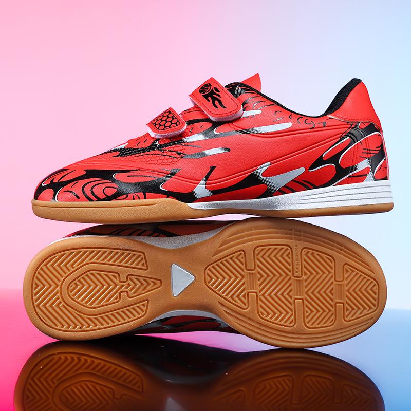 Indoor Use Football Boots Kid's Futsal Shoes Boys Girls Soccer Shoes Society Anti-slip Professional Sport Sneakers Quality Footwear
