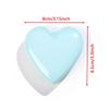 Candy Color Heart Hair Comb with Mirror Mini Anti-static Folding Airbag Comb Air Cushion Comb Hairdressing Massage Comb