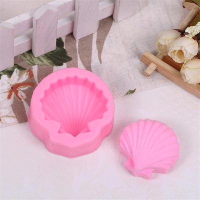 Große Meer Shell Form 3D Silikon Fondant Kuchen Form Werkzeuge Backformen