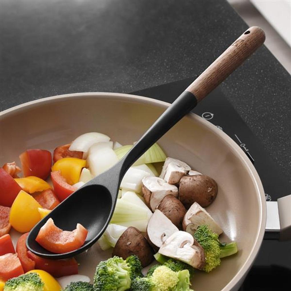WAGENSTEIGER Flexibler Silikon Woklöffel_Schwarz