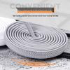 0.6cm Wide Elastic Flat Shoelaces for Sneakers and Canvas Shoes